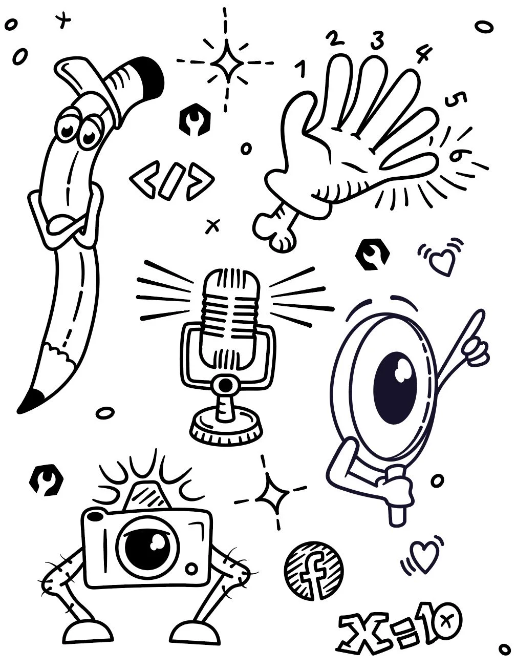 Ron van Noord — Grafisch ontwerp, DTP, Illustratie, Visual design — Druktemaker 10 jaar — jubileumverpakking en Merkwaardig Bier — Beeld: Tweede serie uitgewerkte handillustraties — Project: Een handgeïllustreerde jubileumverpakking en bierlabel voor tien jaar Druktemaker, ontwikkeld voor het…
