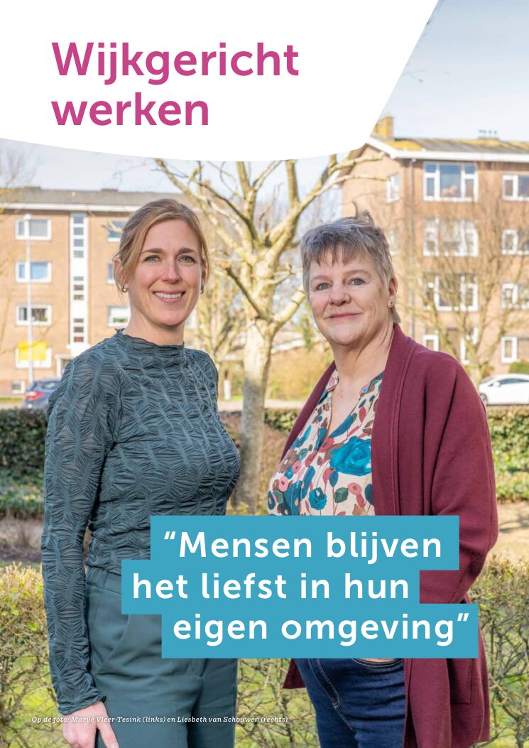 Ron van Noord — Grafisch ontwerp, DTP, Visual design — VerTellus — magazine van Zorggroep Tellus — Beeld: Magazinepagina 14 — Project: Een volledige herontwikkeling van de visuele stijl van VerTellus, vanaf editie 31 doorvertaald naar iedere…